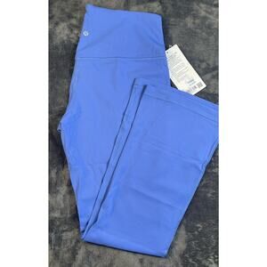 Lululemon Leggings Womens Size 14 Wild Indigo Align HR Mini Flare Pant 28” Yoga